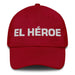 El Héroe The Hero Mexican Spanish Pride Gift Regalo Dad Hat Mexicada Cranberry