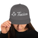 Embroidered La Toxica Spanish Mexican Bingo Game Funny Toxic Snapback Hat Mexicada Dark Grey