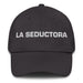 La Seductora The Seductive One Mexican Spanish Pride Gift Regalo Dad Hat Mexicada Dark Grey