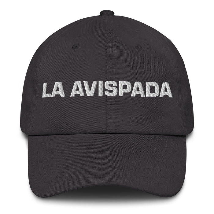 La Avispada The Sharp One Mexican Spanish Pride Gift Regalo Dad Hat Mexicada Dark Grey