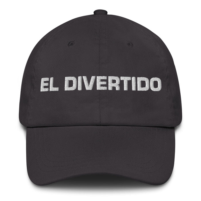 El Divertido The Fun One Mexican Spanish Pride Gift Regalo Dad Hat Mexicada Dark Grey