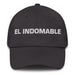 El Indomable Untamable Mexican Spanish Pride Gift Regalo Dad Hat Mexicada Dark Grey