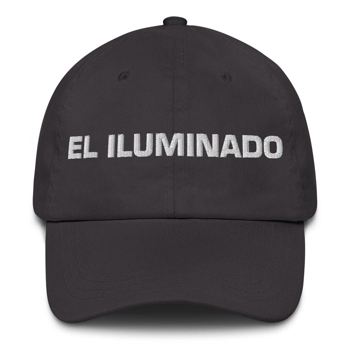 El Iluminado The Enlightened One Mexican Spanish Pride Gift Regalo Dad Hat Mexicada Dark Grey