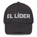 El Líder The Leader Mexican Spanish Pride Gift Regalo Dad Hat Mexicada Dark Grey