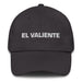 El Valiente Mexican Spanish Pride Gift Regalo Dad Hat Mexicada Dark Grey