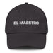 El Meastro The Teacher Mexican Spanish Pride Gift Regalo Dad Hat Mexicada Dark Grey