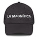 La Devota The Devoted One Mexican Spanish Pride Gift Regalo Dad Hat Mexicada Dark Grey