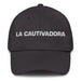 La Cautivadora The Captivating One Mexican Spanish Pride Gift Regalo Dad Hat Mexicada Dark Grey