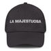 La Majestuosa The Majestic One Mexican Spanish Pride Gift Regalo Dad Hat Mexicada Dark Grey