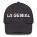 La Genial The Genius Mexican Spanish Pride Gift Regalo Dad Hat Mexicada Dark Grey