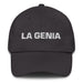 La Genia The Genius Mexican Spanish Pride Gift Regalo Dad Hat Mexicada Dark Grey