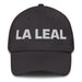 La Leal The Loyal One Mexican Spanish Pride Gift Regalo Dad Hat Mexicada Dark Grey