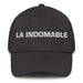 La Indomable Untamable Mexican Spanish Pride Gift Regalo Dad Hat Mexicada Dark Grey