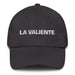 La Valiente The Brave One Mexican Spanish Pride Gift Regalo Dad Hat Mexicada Dark Grey