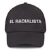 El Radialista The Radio Broadcaster Mexican Spanish Pride Gift Regalo Dad Hat Mexicada Dark Grey