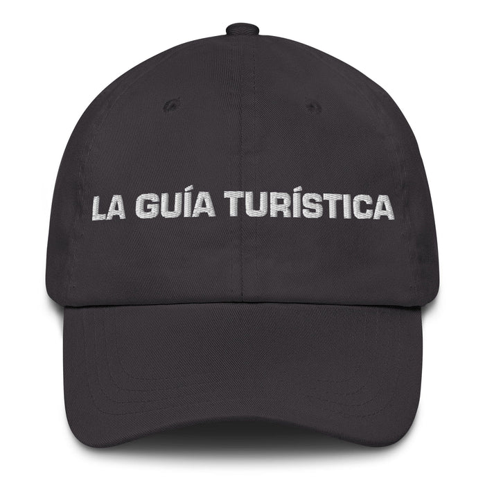 La Guía Turístico The Tour Guide Mexican Spanish Pride Gift Regalo Dad Hat Mexicada Dark Grey