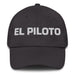 El Piloto The Pilot Mexican Spanish Pride Gift Regalo Dad Hat Mexicada Dark Grey