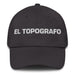 El Topografo The Surveyor Mexican Spanish Pride Gift Regalo Dad Hat Mexicada Dark Grey