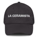 La Ceramista The Ceramic Artist Mexican Spanish Pride Gift Regalo Dad Hat Mexicada Dark Grey