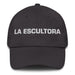 La Escultora The Sculptor Mexican Spanish Pride Gift Regalo Dad Hat Mexicada Dark Grey