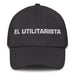 El Utilitarista The Utilitarian Mexican Spanish Pride Gift Regalo Dad Hat Mexicada Dark Grey