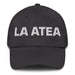 La Atea The Atheist Mexican Spanish Pride Gift Regalo Dad Hat Mexicada Dark Grey