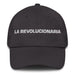 La Revolucionaria The Revolutionary Mexican Spanish Pride Gift Regalo Dad Hat Mexicada Dark Grey