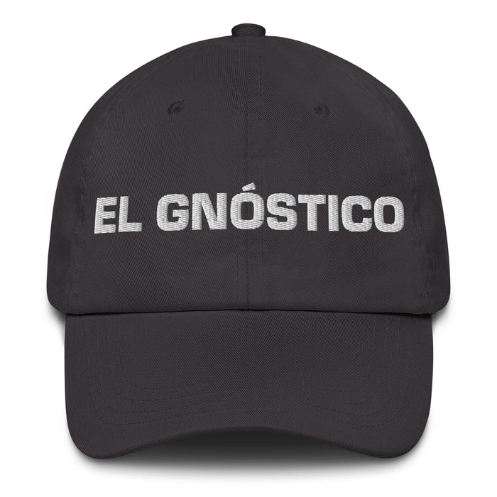 El Gnóstico The Gnostic Mexican Spanish Pride Gift Regalo Dad Hat Mexicada Dark Grey