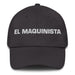 El Maquinista The Machinist Mexican Spanish Pride Gift Regalo Dad Hat Mexicada Dark Grey