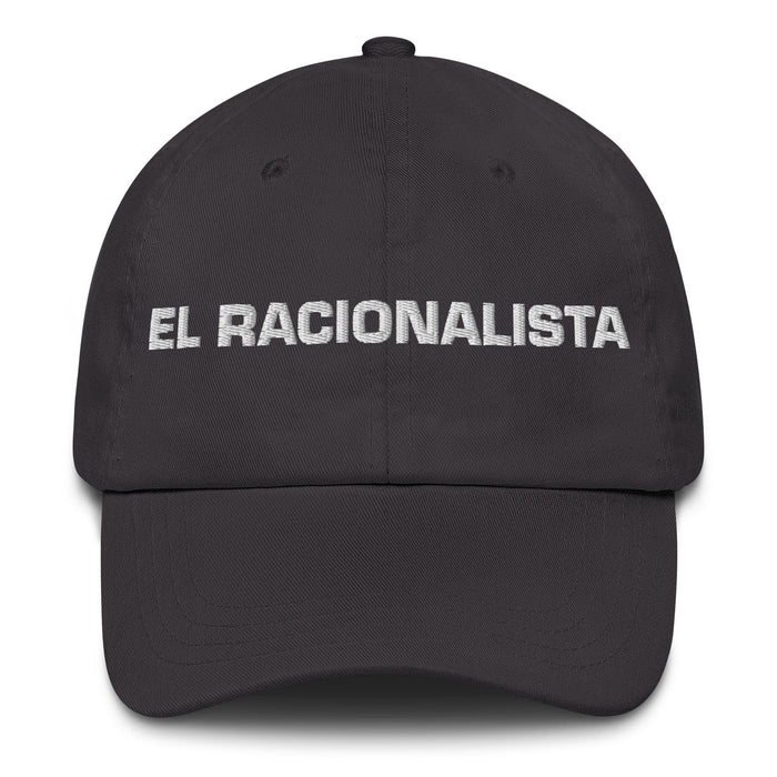 El Racionalista The Rationalist Mexican Spanish Pride Gift Regalo Dad Hat Mexicada Dark Grey