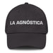 La Agnóstica The Agnostic Mexican Spanish Pride Gift Regalo Dad Hat Mexicada Dark Grey