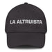 La Altruista The Altruist Mexican Spanish Pride Gift Regalo Dad Hat Mexicada Dark Grey