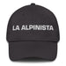 La Alpinista The Mountaineer Mexican Spanish Pride Gift Regalo Dad Hat Mexicada Dark Grey