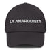 La Anarquista The Anarchist Mexican Spanish Pride Gift Regalo Dad Hat Mexicada Dark Grey