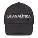 La Analítica The Analytic Mexican Spanish Pride Gift Regalo Dad Hat Mexicada Dark Grey