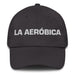 La Aeróbica The Aerobics Enthusiast Mexican Spanish Pride Gift Regalo Dad Hat Mexicada Dark Grey