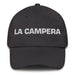 La Campera The Camper Mexican Spanish Pride Gift Regalo Dad Hat Mexicada Dark Grey