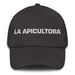 La Apicultora The Beekeeper Mexican Spanish Pride Gift Regalo Dad Hat Mexicada Dark Grey