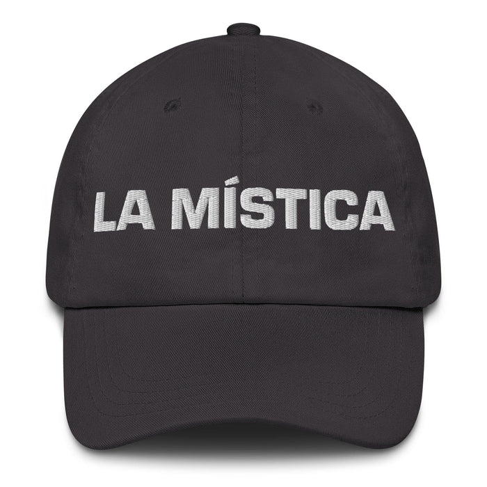 La Mística The Mystic Mexican Spanish Pride Gift Regalo Dad Hat Mexicada Dark Grey