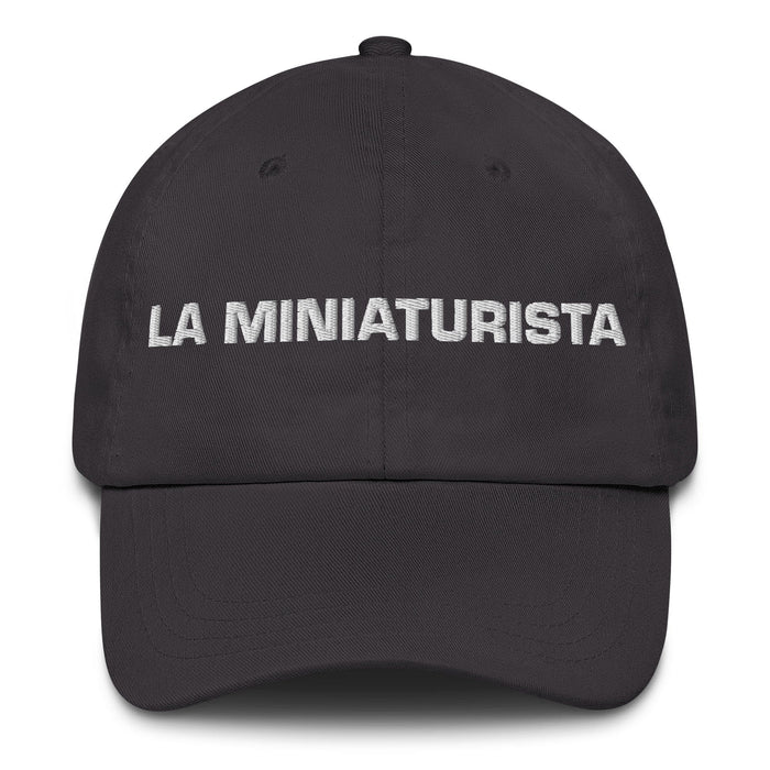 La Miniaturista The Miniaturist Mexican Spanish Pride Gift Regalo Dad Hat Mexicada Dark Grey