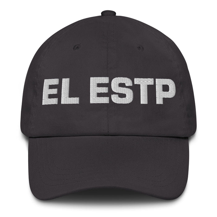 El Estp The Entrepreneur Mexican Spanish Pride Gift Regalo Dad Hat Mexicada Dark Grey