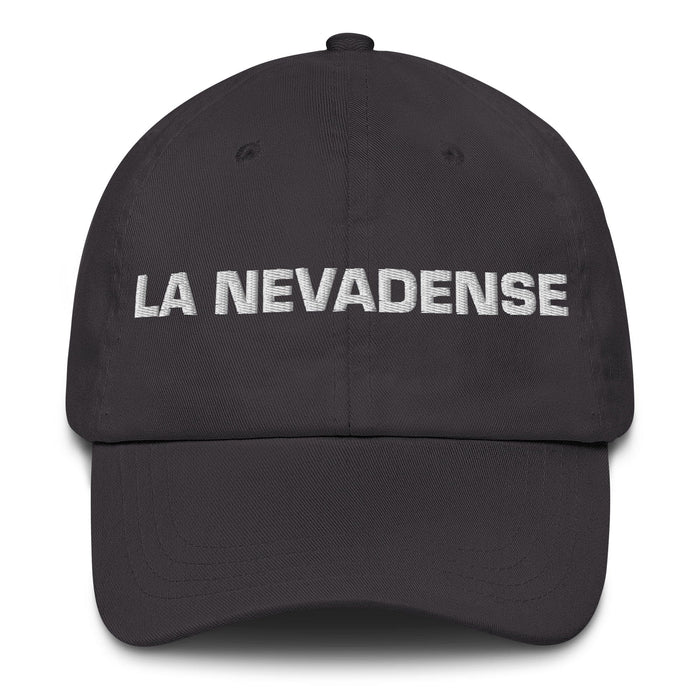 La Nevadense The Nevadan Mexican Spanish Pride Gift Regalo Dad Hat Mexicada Dark Grey