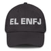 El Enfj The Protagonist Mexican Spanish Pride Gift Regalo Dad Hat Mexicada Dark Grey