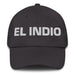 El Indio The Indian Mexican Spanish Pride Gift Regalo Dad Hat Mexicada Dark Grey