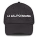 La Californiana The Californian Mexican Spanish Pride Gift Regalo Dad Hat Mexicada Dark Grey