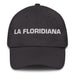 La Floridiana The Floridian Mexican Spanish Pride Gift Regalo Dad Hat Mexicada Dark Grey