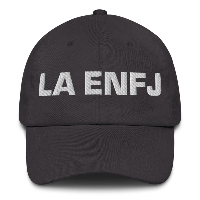 La Enfj The Protagonist Mexican Spanish Pride Gift Regalo Dad Hat Mexicada Dark Grey