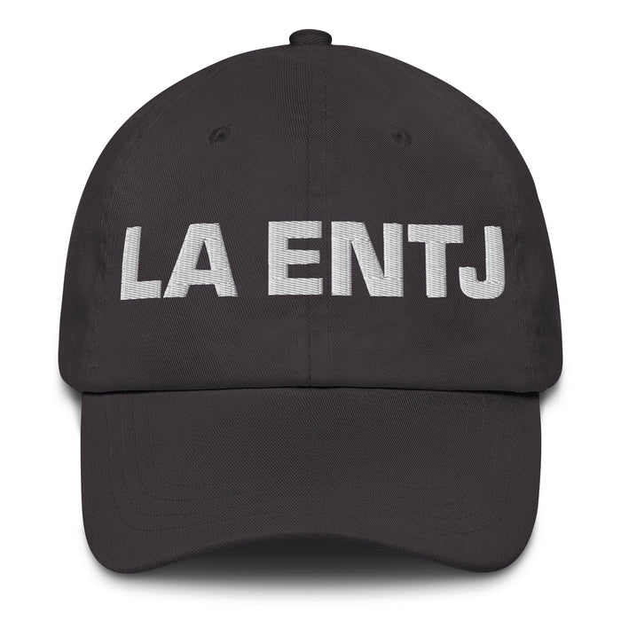 La Entj The Commander Mexican Spanish Pride Gift Regalo Dad Hat Mexicada Dark Grey