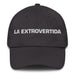 La Extrovertida The Extrovert Mexican Spanish Pride Gift Regalo Dad Hat Mexicada Dark Grey