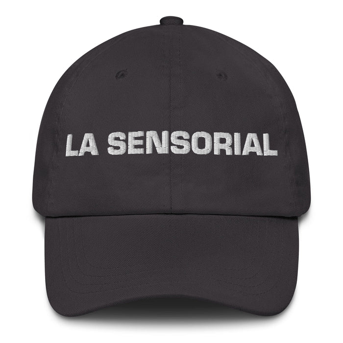 La Sensorial The Sensory Mexican Spanish Pride Gift Regalo Dad Hat Mexicada Dark Grey